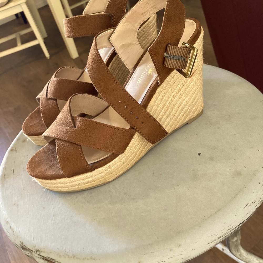 70’s Montevideo Bay Club platform shoes.